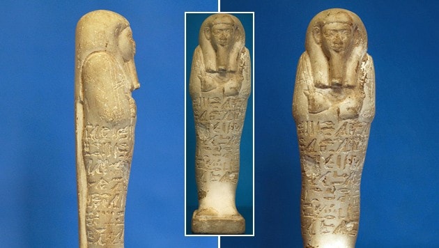 Das Kunsthistorische Museum in Wien gab die Statuette an Ägypten zurück. (Bild: APA/Landespolizeidirektion Tirol)