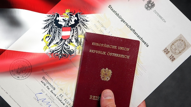 Fast drei Viertel aller Einbürgerungen in den ersten drei Quartalen 2023 erfolgten aufgrund eines Rechtsanspruchs. (Bild: APA/Hans Klaus Techt, thinkstockphotos.de)