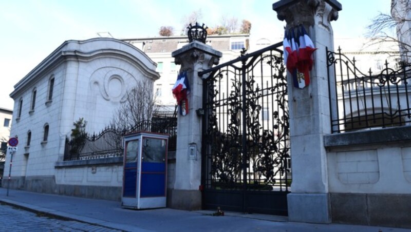 Die französische Botschaft in Wien (Bild: APA/HERBERT P. OCZERET)