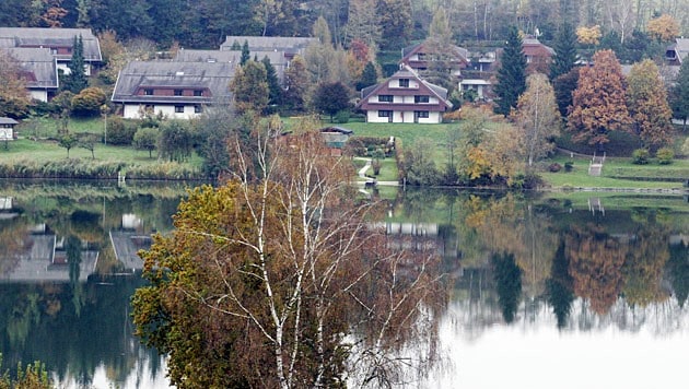 Ein einstiges Feriendorf des ÖGB am Maltschacher See (Bild: Klaus Kreuzer)