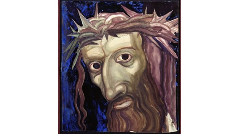 Die Werke von Ernst Fuchs: Das Aquarell "Ecce Homo" aus dem Jahr 1945 (Bild: PROFESSOR ERNST FUCHS/DOMMUSEUM)