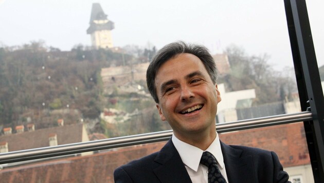 Der Grazer VP-Bürgermeister Siegfried Nagl. (Bild: KRONEN ZEITUNG)