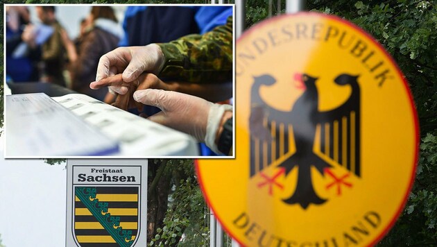 In Zukunft soll über eine Aufenthaltsgenehmigung an Deutschlands Grenzen entschieden werden. (Bild: APA/EPA/SEBASTIAN KAHNERT, EPA/UWE ANSPACH)