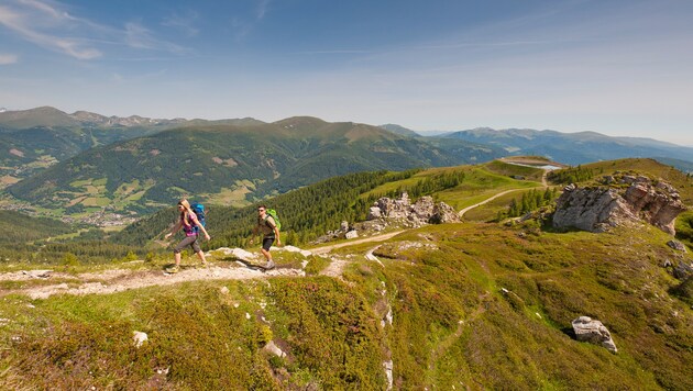 Allein in Kärnten werden sechs Tourismus-Regionen und 23 Etappen durchwandert (Bild: Franz Gerdl)