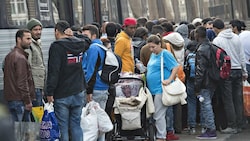 Flüchtlinge in Dänemark (Archivbild) (Bild: AFP)