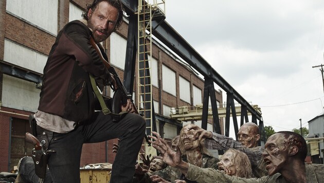 Eine Szene aus der beliebten Serie „The Walking Dead“ (Bild: Frank Ockenfels 3/AMC)