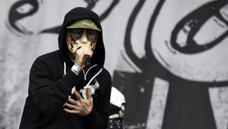 Hollywood Undead auf der Blue Stage (Bild: APA/HERBERT P. OCZERET)