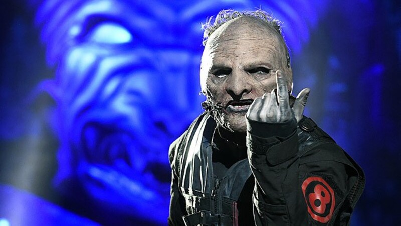 Sänger Corey Taylor von der Band Slipknot (Bild: APA/HERBERT P. OCZERET)