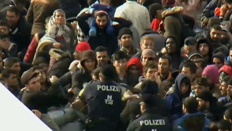 Durch das rasche Einschreiten der Polizei konnte Schlimmeres verhindert werden. (Bild: tvthek.orf.at)