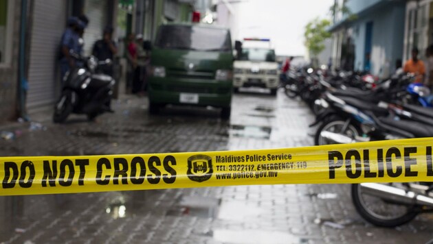 Nach dem Bombenanschlag auf Präsident Yameen geht es auf den Malediven politisch rund. (Bild: AP)