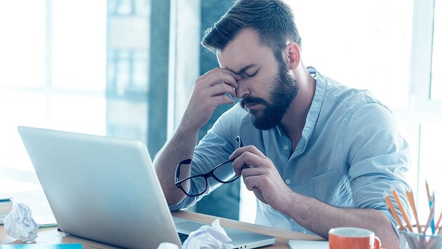 According to Statistics Austria, every fourth hour of overtime was not compensated with money or time off in lieu last year (symbolic image). (Bild: thinkstockphotos.de)