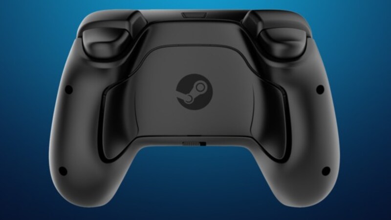 Die Tasten in den Griffen an der Controller-Unterseite sind ziemlich praktisch. (Bild: Valve)