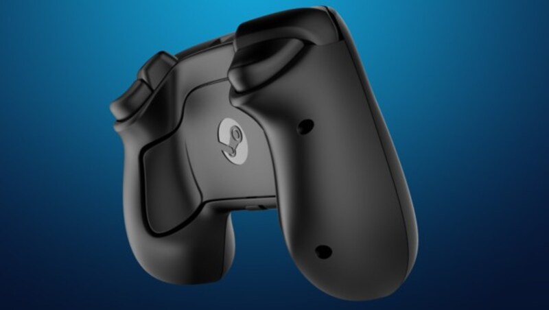 Die hinteren Trigger des Steam Controllers bieten einen Mix aus analogem und digitalem Druckpunkt. (Bild: Valve)