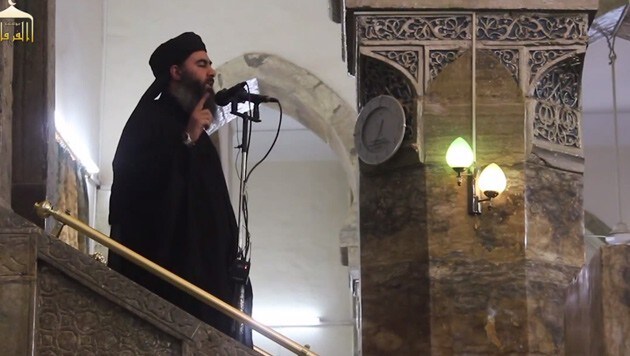 IS-Chef Abu Bakr al-Bagdadi (Bild: YouTube)