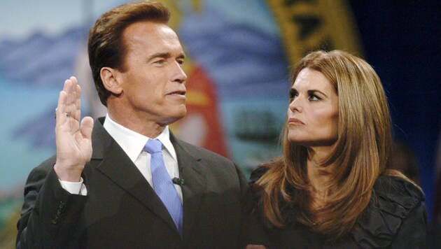 Arnold Schwarzenegger und Maria Shriver trennten sich nach 25 Jahren Ehe. (Bild: AP)
