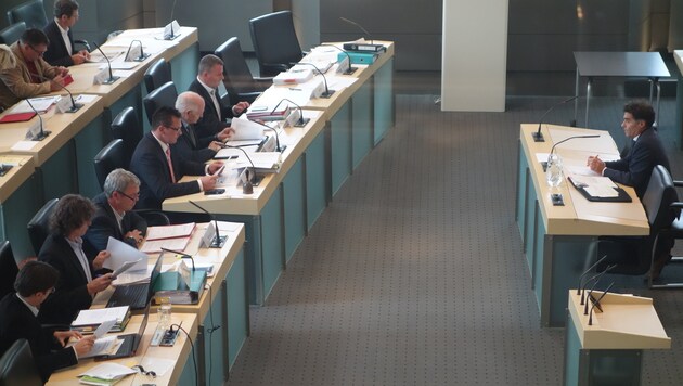 Endbericht: 44 Zeugen wurden im HCB-Ausschuss befragt (Bild: Thomas Leitner)