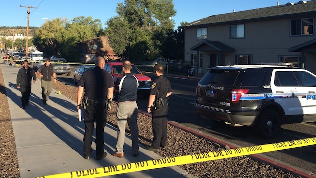 Die Polizei ermittelt in Arizona, der Täter ist in Haft. (Bild: AP)