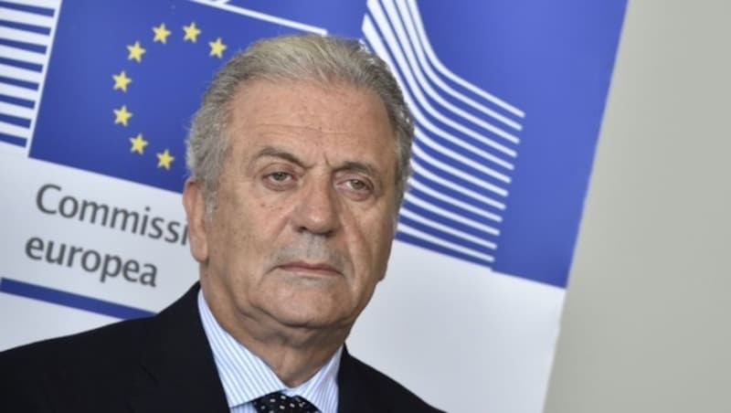 EU-Innenkommissar Dimitris Avramopoulos (Bild: AFP)