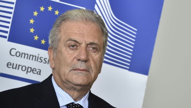 EU-Innenkommissar Dimitris Avramopoulos (Bild: AFP)