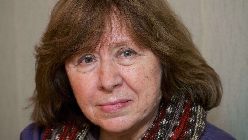 Die weißrussische Literaturnobelpreisträgerin Swetlana Alexijewitsch (Bild: AFP)