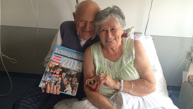 Nach 70 Jahren sind Fritz und Trude wieder vereint. (Bild: Erich Schönauer)