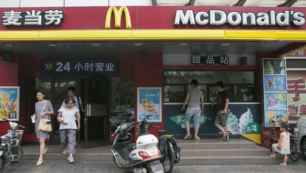 McDonald's branch in China (Bild: APA/EPA/ROLEX DELA PENA (Symbolbild))