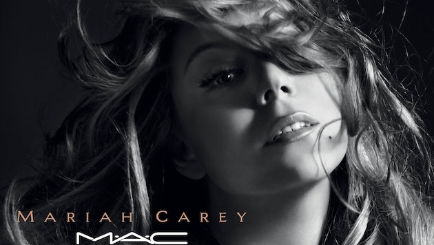 Mariah Carey hat für MAC einen Weihnachtslippenstift kreiert. (Bild: MAC)