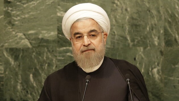 Seit Rohanis Amtsantritt hat sich das Verhältnis zwischen dem Iran und dem Westen verbessert. (Bild: AP)