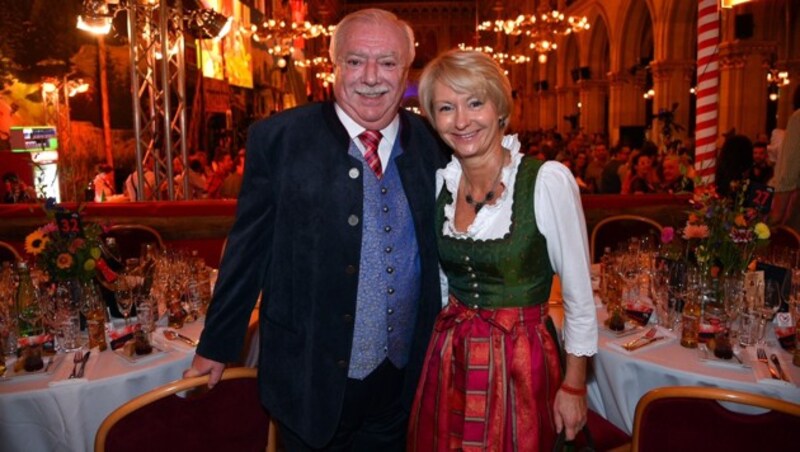 Bürgermeister Michael Häupl mit Ehefrau Barbara (Bild: Andreas Tischler)