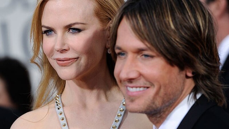 Nicole Kidman ist in zweiter Ehe mit dem Sänger Keith Urban verheiratet. (Bild: AP)