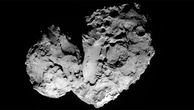Der Komet 67P/Tschurjumow-Gerasimenko (Bild: ESA/Rosetta/Navcam)