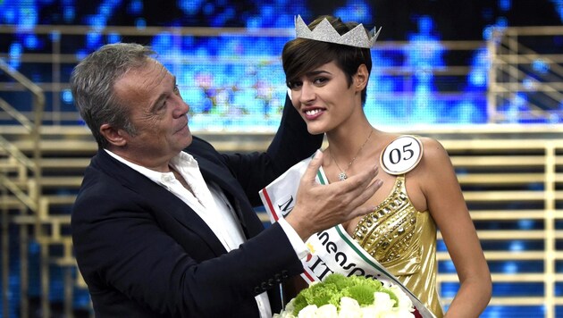 "Miss Italia" Alice Sabatini (Bild: APA/EPA/RICCARDO DALLE LUCHE)