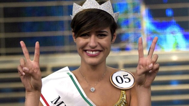 "Miss Italia" Alice Sabatini (Bild: APA/EPA/RICCARDO DALLE LUCHE)