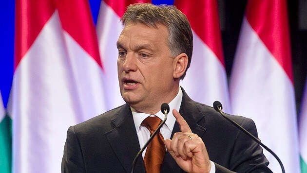 Für Premier Viktor Orban ist "das Boot voll". (Bild: AP)