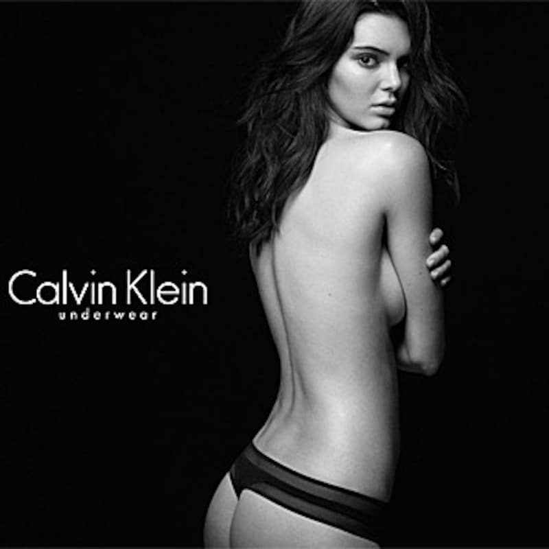 Kendall Jenner lässt für Calvin Klein (fast) alle Hüllen fallen. (Bild: instagram.com/kendalljenner)