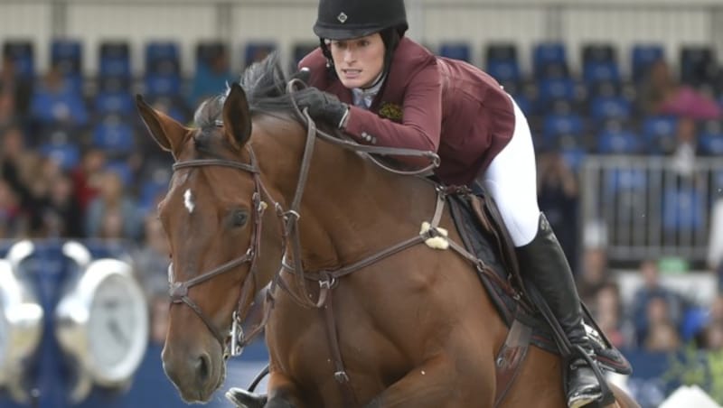 Jessica Springsteen auf "Davendy" (Bild: GEPA pictures)