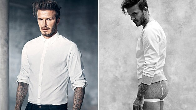 Erneut arbeitet David Beckham mit H&M zusammen. (Bild: H&M)