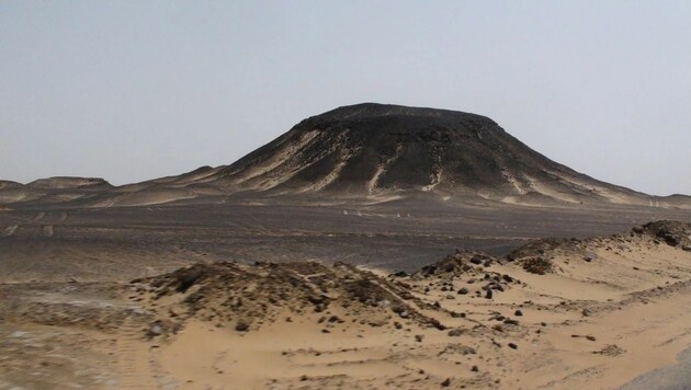 Die Wüste nahe der Oase Bahariya kam es zu dem Zwischenfall. (Bild: Privat)