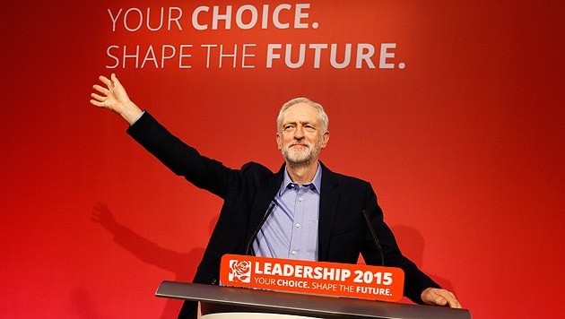Will in Großbritannien eine "bessere Gesellschaft" aufbauen: Jeremy Corbyn (Bild: AP)