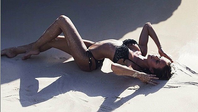 Model Candice Swanepoel (26) verführt mit solchen Bikinifotos auf ihrem Instagram-Account. (Bild: instagram.com/angelcandices)