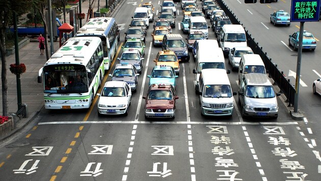 Autofahren in China ist der Horror. Und wehe, es passiert ein Unfall. (Bild: Flickr)