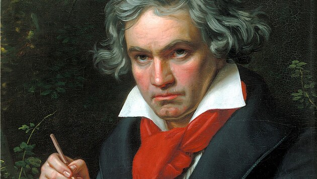 Ein Algorithmus soll die "Unvollendete" von Beethoven zu Ende komponieren. (Bild: Wikimedia)