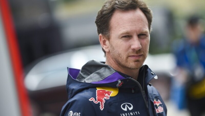 Christian Horner (Bild: APA/EPA/JANOS MARJAI)