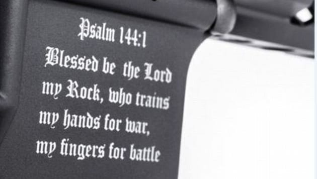 Psalm 144:1 lobt "den Herrn, meinen Fels, der meine Hände für den Krieg trainiert". (Bild: Spike´s Tactical)