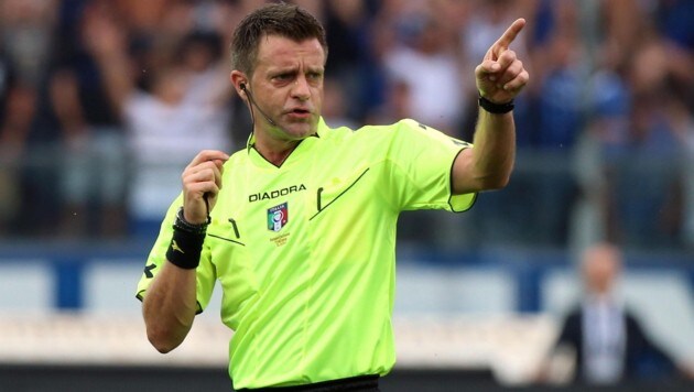 Italiens Star-Referee Nicola Rizzoli (Bild: APA/EPA/PAOLO MAGNI)