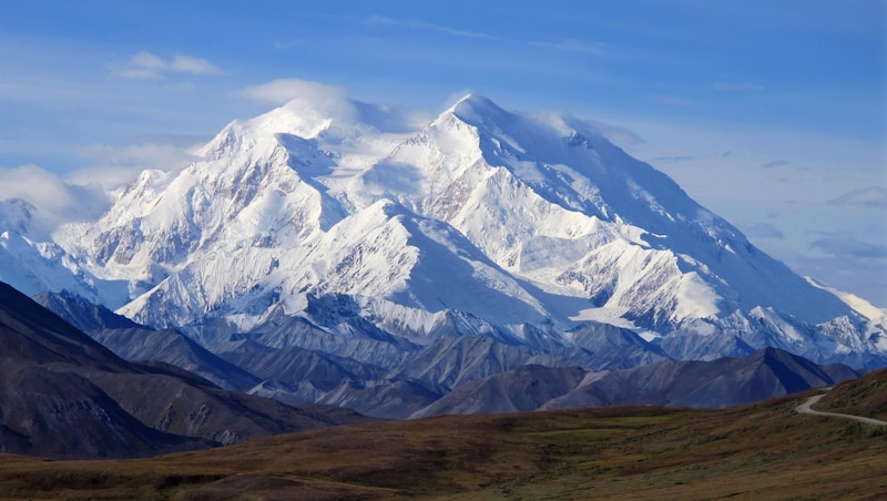 Der höchste Berg der USA: Mount Denali, vormals Mount McKinley (Bild: AP)