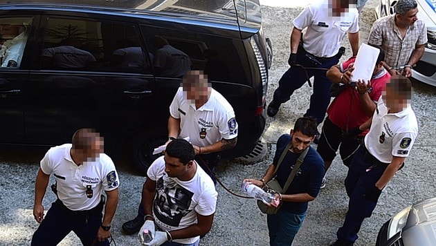 Über vier Verdächtige wurde bereits am 29. August die U-Haft verhängt. (Bild: AFP)
