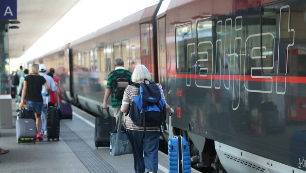 Die Fahrgäste bewerteten Züge und Bahnpersonal (Bild: KRONEN ZEITUNG)