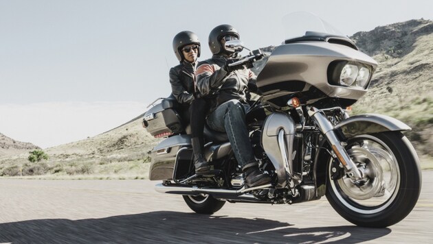Noch nie im Europa-Programm enthalten war die Road Glide Ultra, die zur Tourer-Familie gehört. (Bild: Harley-Davidson)