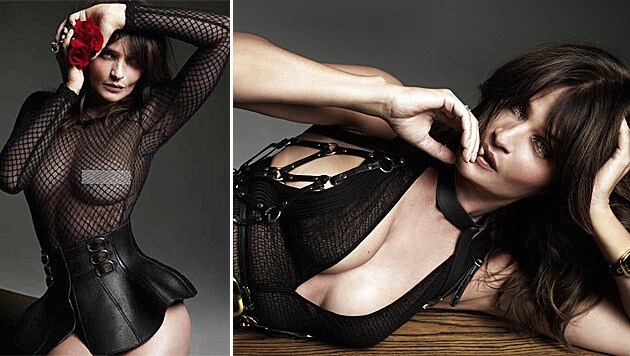 So sexy zeigt sich Helena Christensen im neuen "No Tofu"-Magazin. (Bild: instagram.com/djquintero, facebook.com/no.tofu)